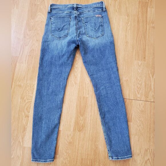 Hudson Natlie Super Skinny Button Fly Ankle Jeans - size 28. - Picture 7 of 14